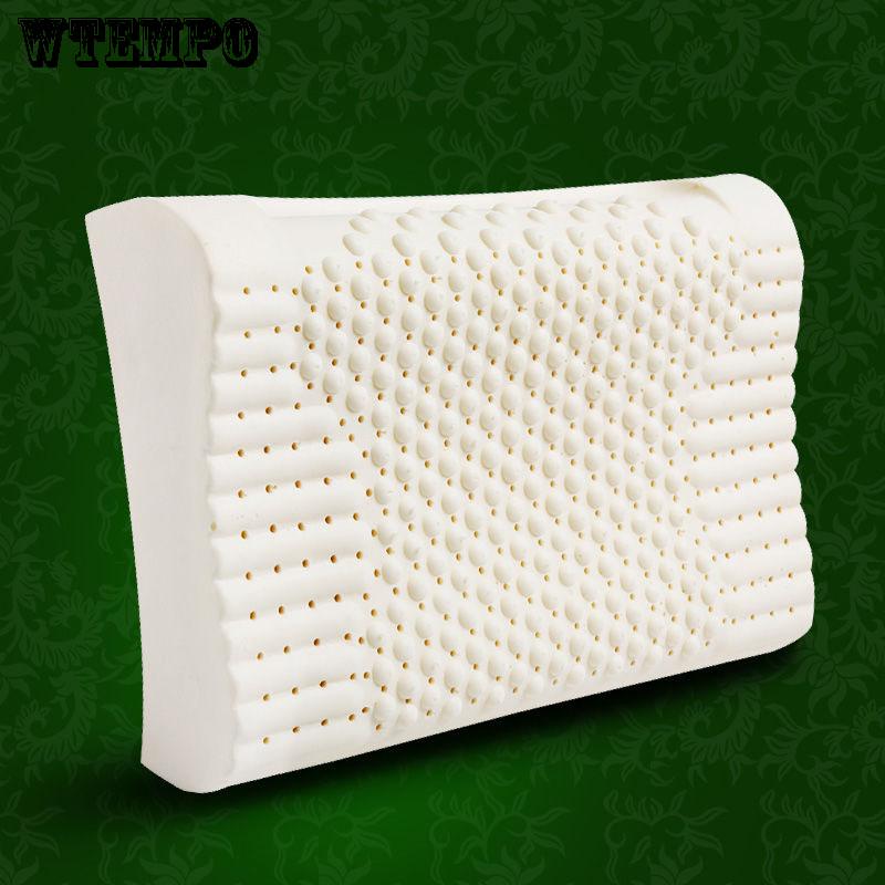 Natural Latex Pillow Neck Pillow Adult Massage Pillow Latex Pillow Thailand Import