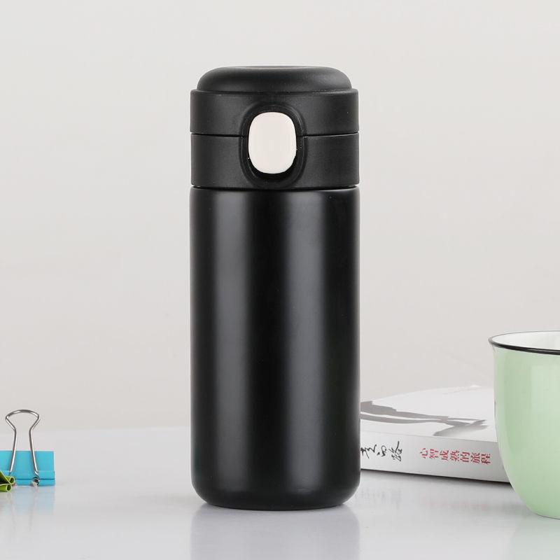 Thermos Cup 304 Stainless Steel Vacuum Flask Cute Male and Female Student Water Cup Winter Water Cup Milk Cup Business Cup Drinking Cup