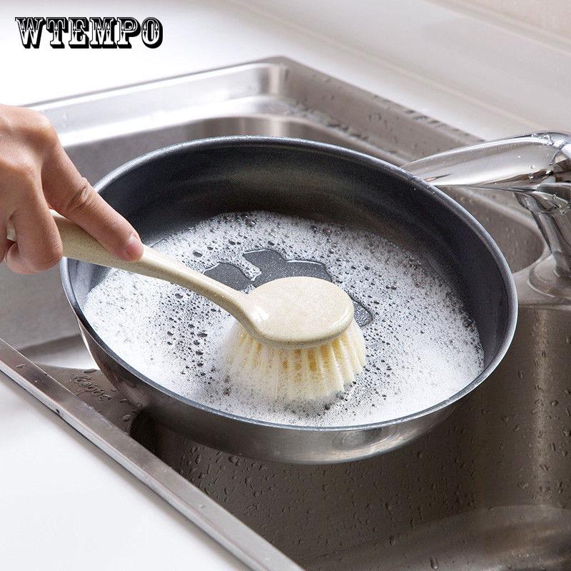Brand Pot Brush Kitchen Washing Tool Pot Pan Dish Bowl Palm Brush Scrubber Cleaning Cleaner