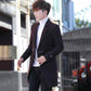 Men's Woolen Coat Long Windbreaker Man Jacket Overcoat for Male Casual Outwear Men Winter Clothing