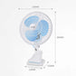 Home Desktop Small Adjustable Fan Bedside Mute Desktop Clip Fan
