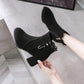 Winter Plus Velvet Padded Warm and Comfortable Cotton Boots Waterproof and Ski Boots
