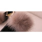 Girl's Soft Soled Breathable Doudou Fluff Shoes Girls' Non Slip Solid Color Princess Single Shoes