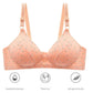 Traditional Thin Mold Cup Ventilation Hole Design Is Soft and Comfortable Natural and Simple Smooth and Gathers Sweat-absorbing Side Bra