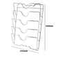 Multifunctional Kitchen Pot and Lid Rack Wall-mounted Storage Rack Cutting Board Storage Rack