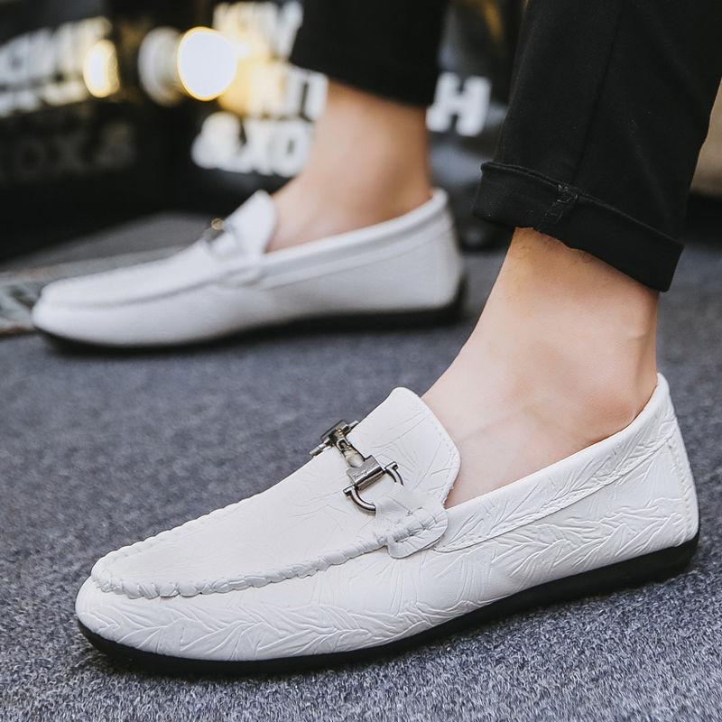 Spring and Summer New Men's All-match Casual Shoes Cover Foot Breathable Soft-soled Loafers