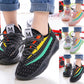 2020 Spring Boys Running Shoes Girls Casual Breathable Flying Woven Coconut Shoe Net Children's Sneakers