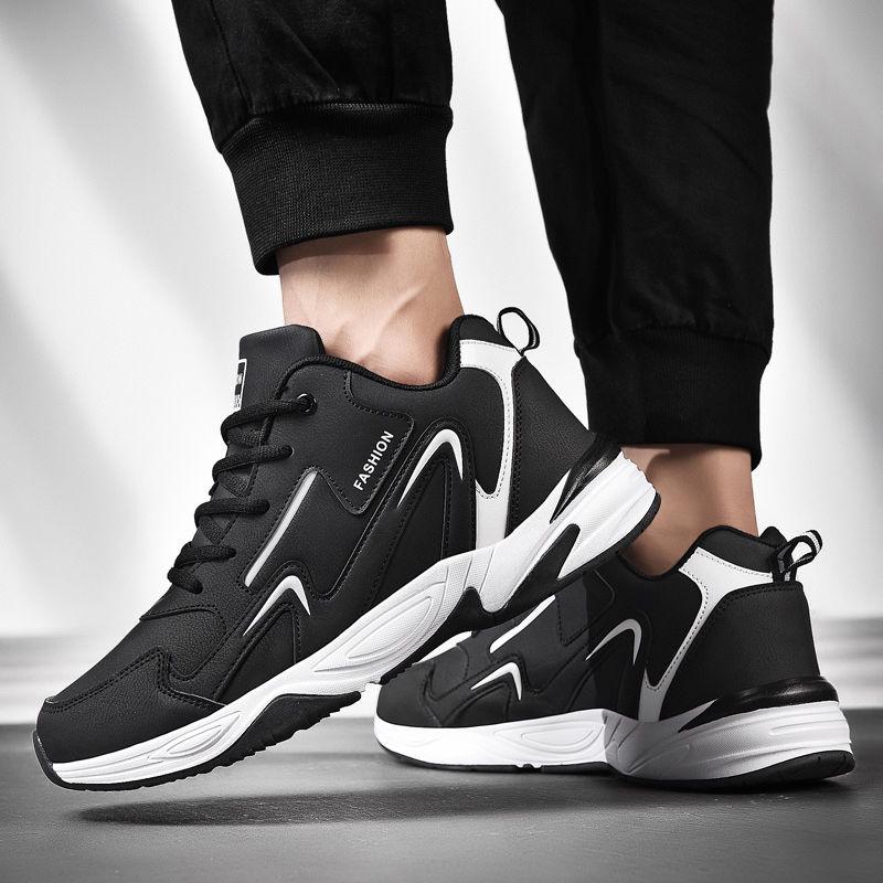 Spring Increased Shoes Inside Men Outdoor Shoes Sports Shoes Men Basketball Shoes Non-slip Wear Comfortable Shoes Men's Casual Shoes