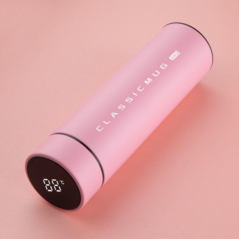 Thermos Cup Business Intelligence Temperature Measurement Display Temperature Stainless Steel Tea Cup Insulation Cup Water Cup Business Cup Travel Cup