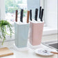 Multifunction Drainage Plastic Storage Rack Kitchen Knife Fruit Knife Kitchen Glove Storage Rack