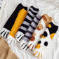 3 Pairs Cute Cat Paw Printing Plush Socks No Shedding Ladies Winter Coral Fleece Thickened Warm Floor Socks Plus Velvet Sleep Stocking