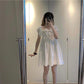 The Skirt Is Super Fairy and Thin Summer Bowknot Suspender Dress Lace Princess Dress