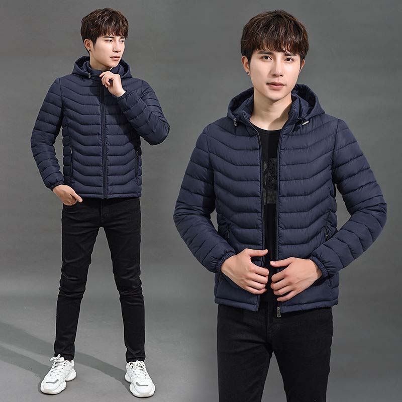 Men Winter Jacket High Quality Thick Cotton Padded Coat Parka Man Outwear