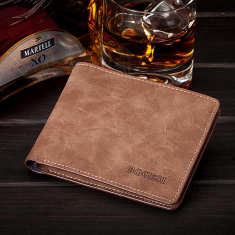 Long Wallet Men Women Anti-theft Waterproof Matte Leather Mobile Phone Card Package Clutch Coin Bag
