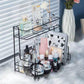 Desktop Bathroom Cosmetic Storage Rack Dormitory Office Storage Double-layer Finishing Rack Kitchen Spice Rack Organizer Study Room Rack