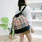 Lightweight Travel Ladies Large Bag Nylon Drawstring Pocket All-match Backpack Sports Backpack Student Large Capacity