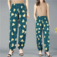 Women's Pants Spring and Summer Thin Dancing Bloomers Anti-mosquito Pants Outer Wear Cotton Silk Long Pants