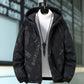 Thick Cotton-padded Jacket Men's Winter Jacket Plus Fat Plus Size Short Padded Jacket Men's Jacket Loose and Thin Cotton-padded Jacket Men