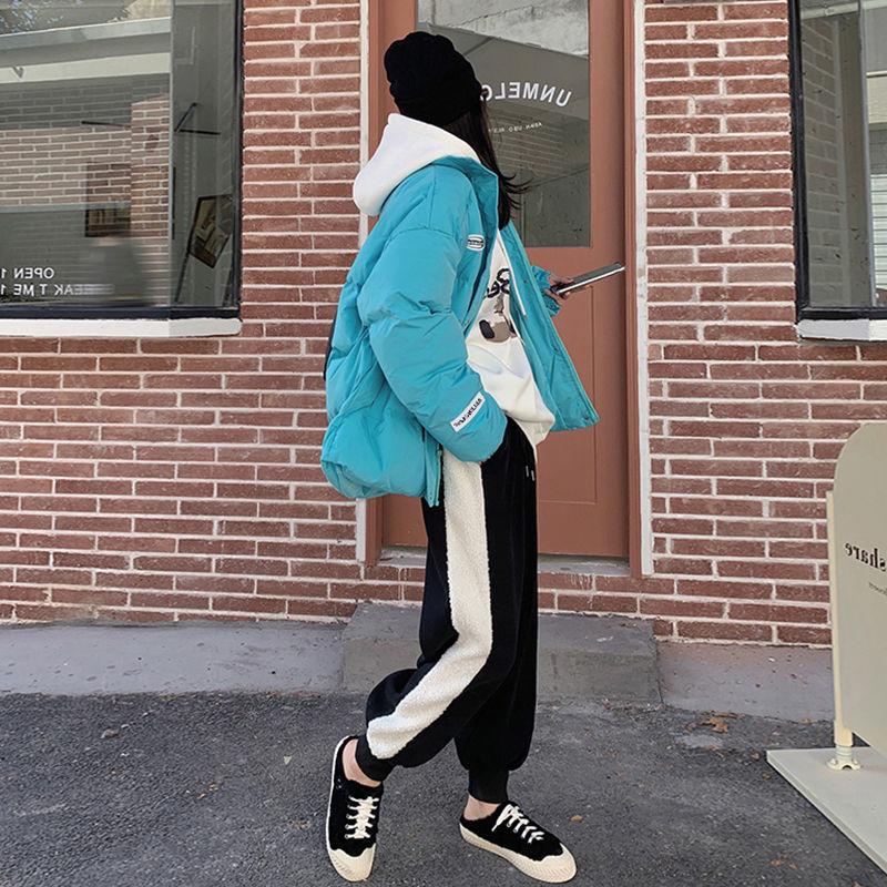 Winter Down Padded Jacket Female Student Padded Jacket Korean Version of Loose Short Padded Jacket Wild Thick Coat Tide