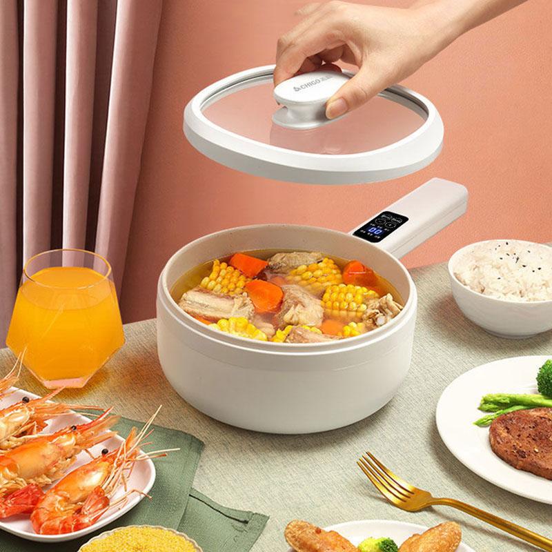 Household Multifunctional Integrated Small Electric Cooker Small Electric Heating Pot for Cooking Noodles Dormitory Student Electric Cooker