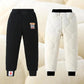 Girls and Boys' Cotton Trousers Wear A Pair of Winter Trousers for Big Children's Three-layer Quilted and Velvet Thick Warm Pants