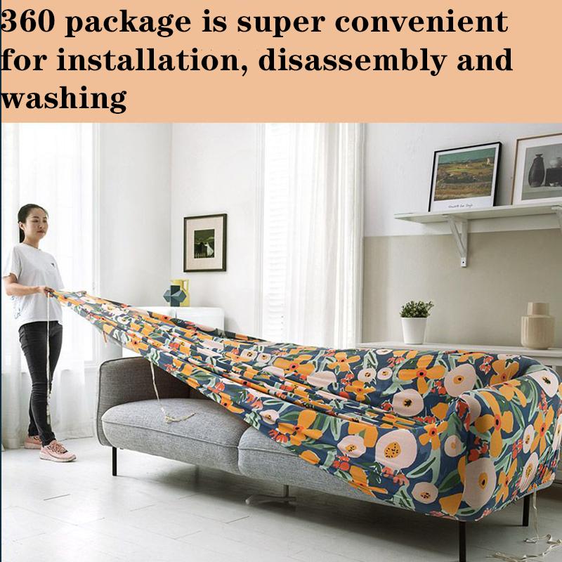 L Shaped Sofa Cover Slipcovers Elasticity Sofa Towel Armchair Cover  Corner Sofa Protect Furniture