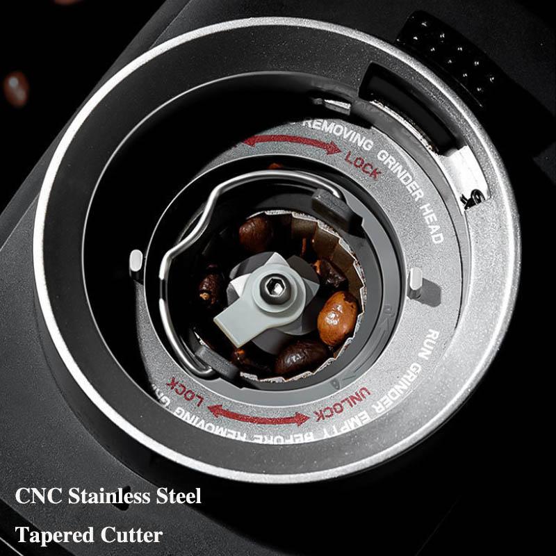 Electric Coffee Beans Grinder Home Small Crusher Stainless Steel Coffee Mill Can Be Charged Portable Automatic