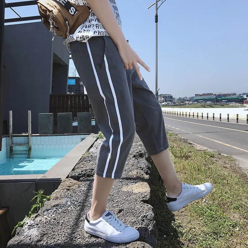 Men's Shorts Summer Loose Slim Casual Cropped Pants Breathable Versatile Soft and Comfortable Harem Style Shorts