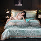Europe Luxury Bedding Set Jacquard Bedspread Quality Duvet Cover Double Bed Sheet Pillowcase