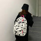 Schoolbag Female Student Korean Junior High School Simple and Versatile Backpack High School Large Capacity Waterproof Backpack