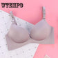 Sexy Woman Push Up Bra Seamless French Romantic Gathered Bra Printed Anima Bra Sweet
