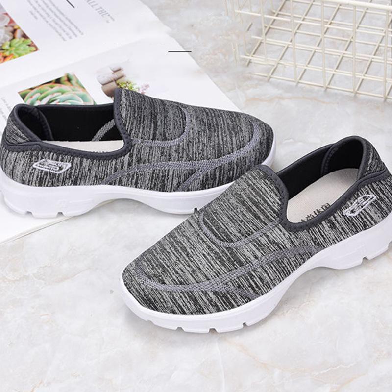 Cloth Shoes Female Summer Mother Shoes Single Shoes Spring and Autumn Plus Size Middle-aged and Elderly Grandma Shoes
