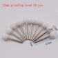 18 Style 10 Pcs 3mm Emery Grinding Head Set Grinding Wheel Grinding Head Mini Electric Grinding Grinding Head