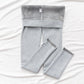 Spring and Autumn Threaded Leggings Women's Long Trousers Are Thin Outer Wear Plus Velvet Thickened High Waist Warm Cotton Trousers In Winter