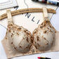 Floral Bras Sexy Push Up Bra for Women Plus Size Underwear Lingerie Thin Wire Free D Bralette Woman Push Up Bras
