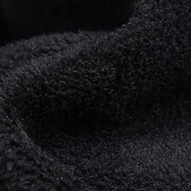 Double-button Shape Leggings Winter Slim Leggings Plus Velvet Thickening Outer Wear Solid Color Warm Stretch Leggings