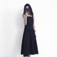 Female Base Dress French Elegant Suspender Solid Color Sleeveless Slim Mid Length A-line Dress