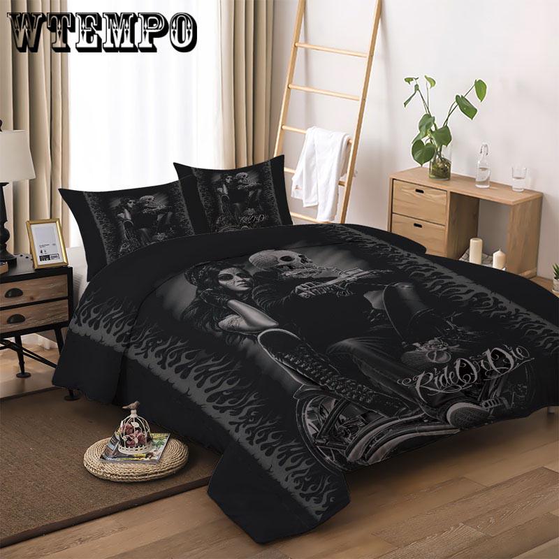 3D Shantou Fashion Bedding Set 3pcs Duvet Cover PillowCase King/queen Size Duvet Cover