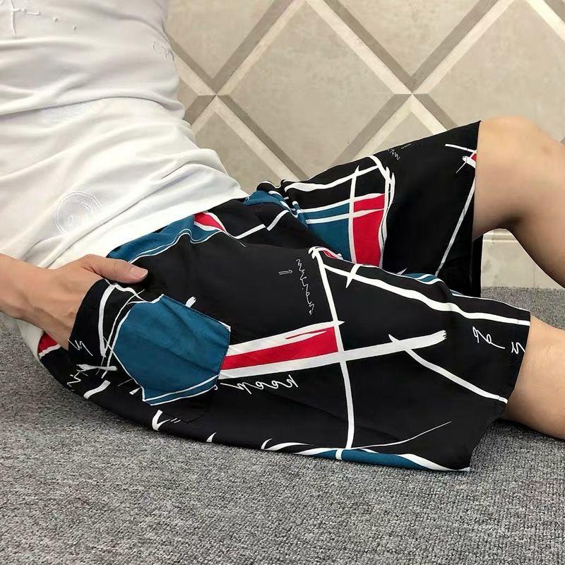 Men's Big Pants Home Pants Ultra-thin Plus Fat Plus Cotton Shorts Pajama Pants