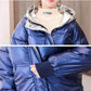 Glossy Cotton-padded Jacket Women's Short Cotton-padded Jacket Loose Bread Clothes Winter Cotton-padded Jacket Hooded Jacket