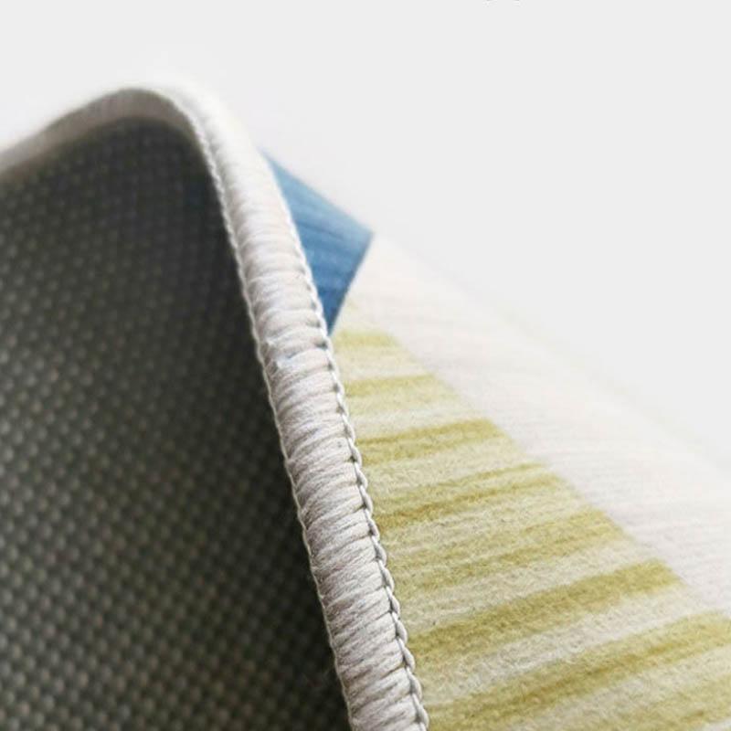 Creative Personality Bedside Carpet Bedroom Rectangular Long Art Light Luxury Wind Living Room Sofa Tea Serial Mat