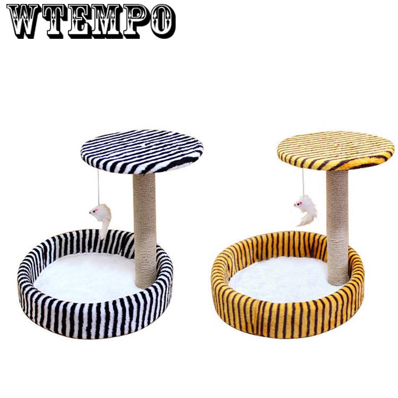 Cat Climbing Frame Cat Post Tree Pole Furniture Gym House Toy Cat Jumping Platform