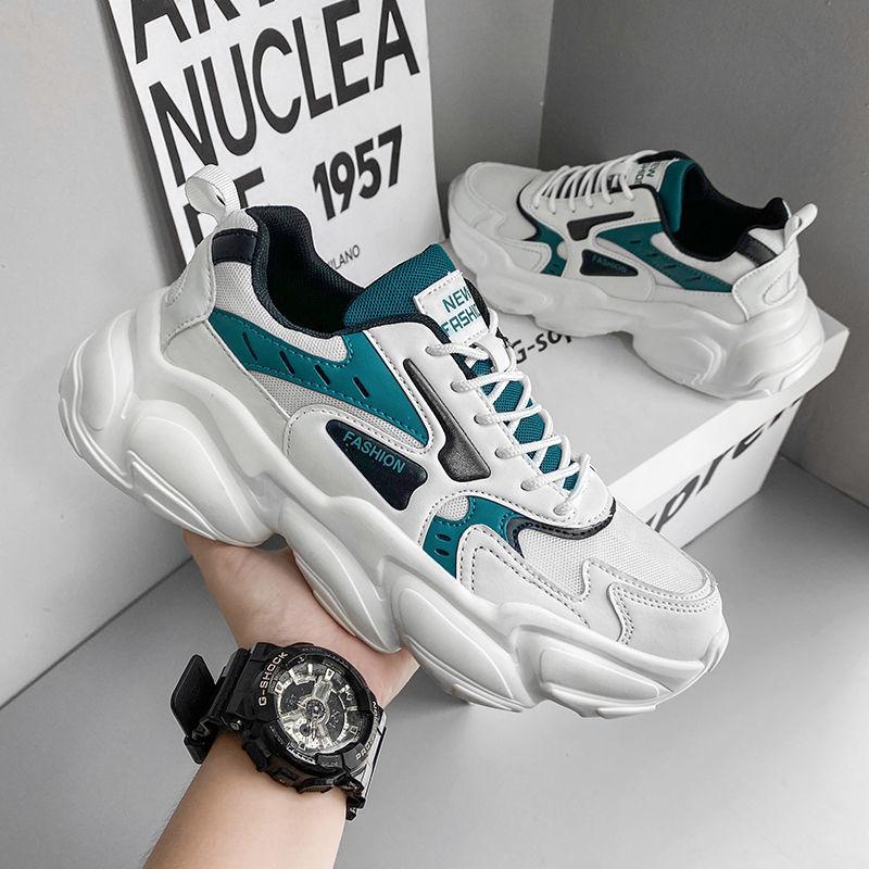 Street All-match Sneakers Men's Increasing Orgasm Shoes Autumn Youth Trend Casual Daddy Shoes
