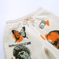 Women Sweat Pant Harajuku Cartoon Printed Trousers Jogger Drawstring Cargo Pant Streetwear Casual Sweatpant Spring Autumn