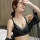 High Quality Natural Latex Underwear Small Breasted Women Gather Close Breast Bra Non-wireless Non-marking Adjustable Bra