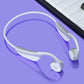 Bluetooth 5.0 Earphone Bone Conduction Binaural Hifi Stereo HD Call Headset with 2200 MAh Power Bank