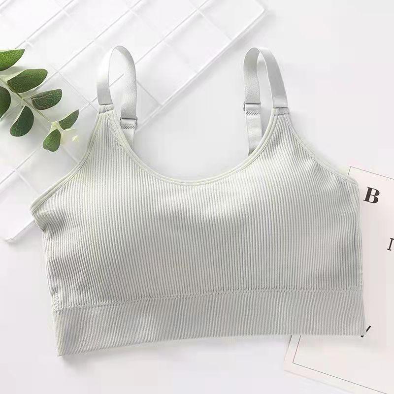 Titok Same Style Wrap Chest Tube Top Beauty Back Underwear Female No Steel Ring Sports Seamless Vest Suspenders Outer Short Top Athletic Bar for Women