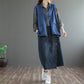 Spring and Autumn Knitted Loose Waistcoat V-neck Sleeveless Sweater Fashion Simple Female Top