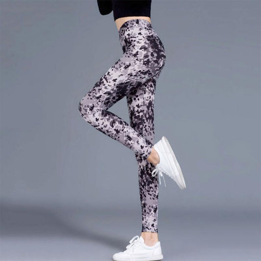 Contrast Color Casual Skinny Leggings Plus Size Outer Wear Cycling Pants Stretch Pants Thickening