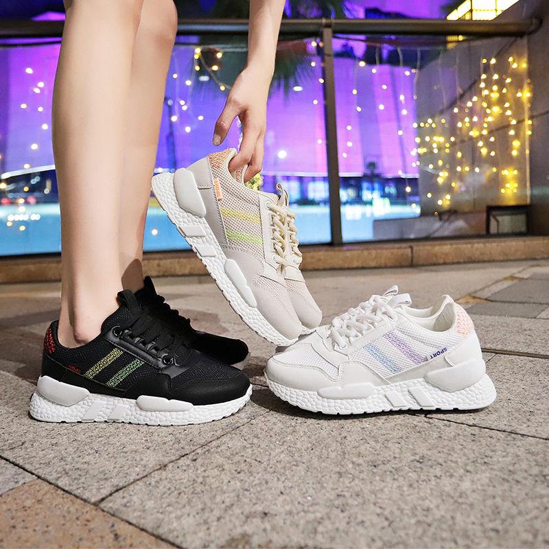 White Sport Women Running Shoes Sneakers Scarpe Donna Zapatillas De Mujer Deportiva 2019 Buty Sportowe Damskie